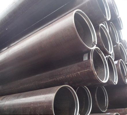 Metal Beveled End Seamless Carbon Steel Pipe Tube Astm A252 Grade 2
